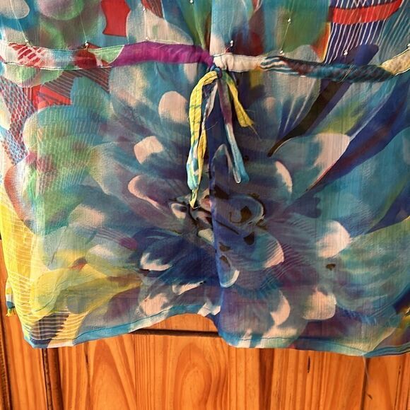 Fashion Fuse Sheer Jewel and Sequin Coverup - Picture 4 of 6